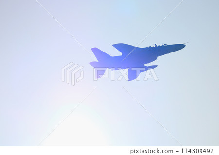 A T-4 taking part in joint U.S.-Japan training at the Japan Air Self-Defense Force Tsuiki Base in Fukuoka Prefecture. 114309492