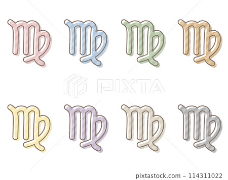 不符的處女座圖標集 114311022