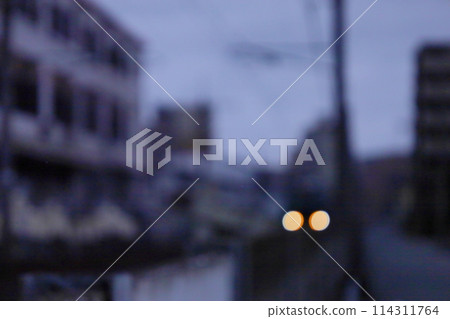 鐵路沿線風景模糊照片 114311764