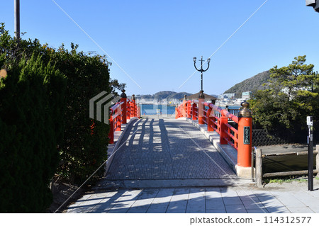 葉山縣森戶神社的御曾木橋 114312577