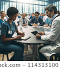 Doctor and nurse conferences 114313100