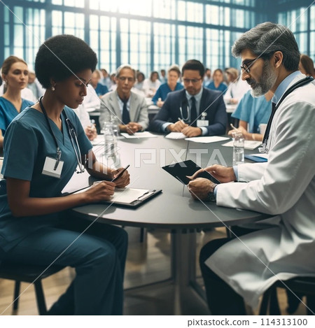 醫生和護士會議 114313100