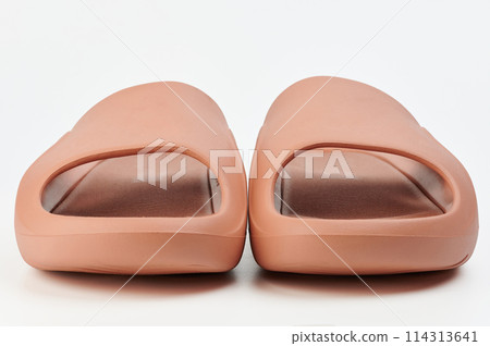 Soft brown rubber sandals Soft brown rubber sandals 114313641