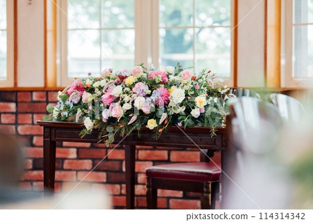 Wedding reception Takasago flowers 114314342