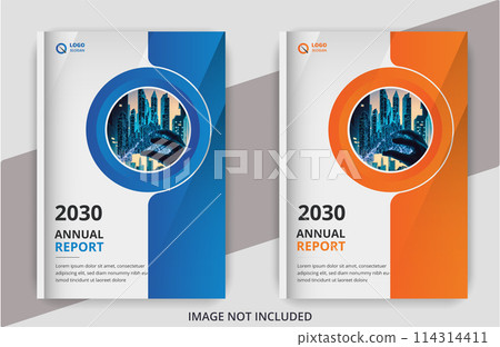 business annual report book cover design 114314411