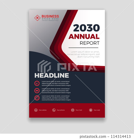 Annual report cover page design templates Annual report cover page design templates 114314413