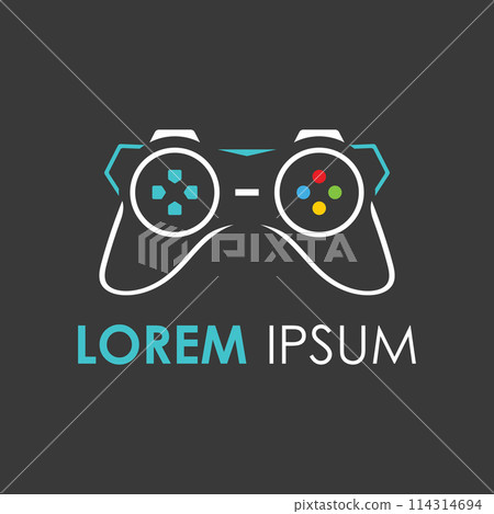 Joystick Game Controller Logo Icon 114314694