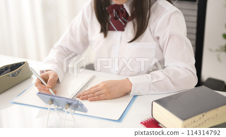 學校女生學習 學校女生學習 114314792