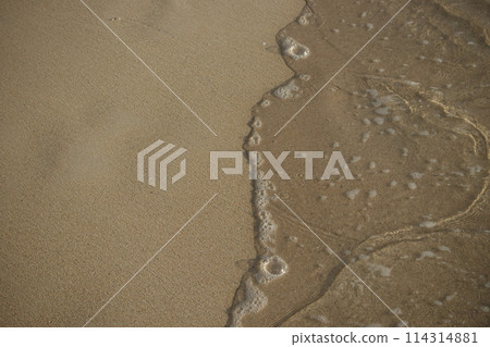 在海灘的海灘 在海灘的海灘 114314881