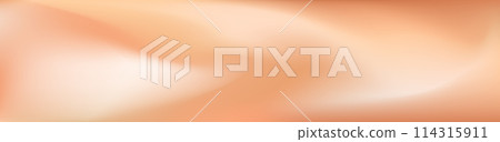 Neutral gradient background from beige to cream colors. Flat vector illustration isolated 114315911