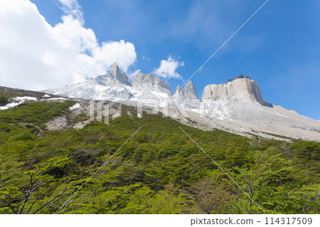 French Valley landscape, Torres del Paine, Chile French Valley landscape, Torres del Paine, Chile 114317509