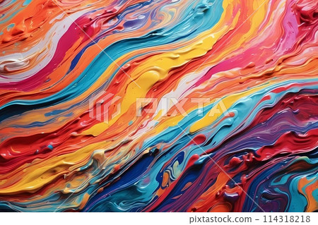 Oil paint drawing. Abstract colored background. Abstraction in the style of impressionism. Modern surrealist painting. Good as a poster for wall decor. Surreal design. Oil paint drawing. Abstract colored background. Abstraction in the style of impressionism. Modern surrealist painting. Good as a poster for wall decor. Surreal design. 114318218