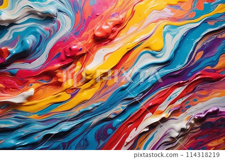 Oil paint drawing. Abstract colored background. Abstraction in the style of impressionism. Modern surrealist painting. Good as a poster for wall decor. Surreal design. Oil paint drawing. Abstract colored background. Abstraction in the style of impressionism. Modern surrealist painting. Good as a poster for wall decor. Surreal design. 114318219