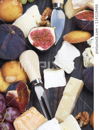 Gourmet Cheese Plate 114318466