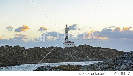 Sunrise on Lighthouse Cap de Favatrix 114318467