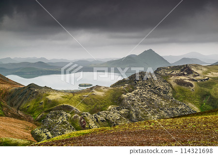 Landmannalaugar in summertime, Iceland Landmannalaugar in summertime, Iceland 114321698