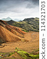 Landmannalaugar in summertime, Iceland 114321703