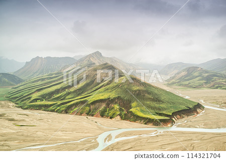 Landmannalaugar in summertime, Iceland Landmannalaugar in summertime, Iceland 114321704