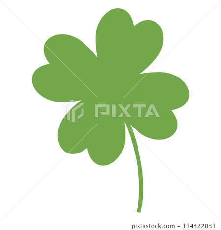 插圖材料四葉草葉子 插圖材料四葉草葉子 114322031