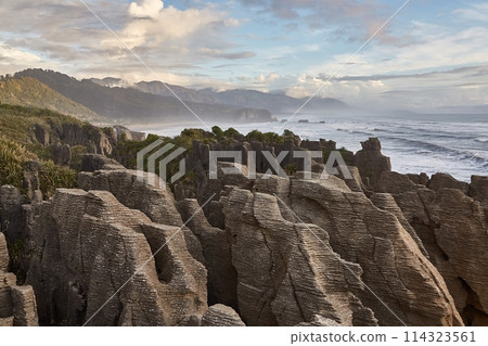 Cliffs in New Zealand 114323561