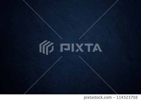 Beautiful Abstract Grunge Decorative Navy Blue Dark Wall Background or Texture 114323708