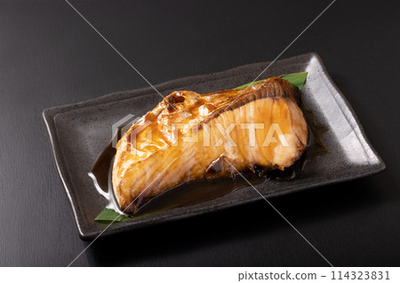 Teriyaki with grilled 114323831