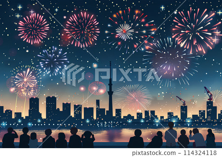 Sumidagawa fireworks festival 114324118