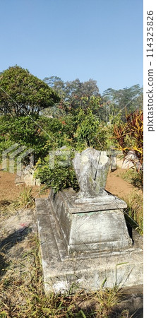 The unkempt mystical graves of Muslims look scary 114325826