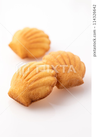 美味的貝殼形瑪德琳蛋糕 114326642
