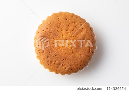 圓形瑪德琳的俯視圖 114326654