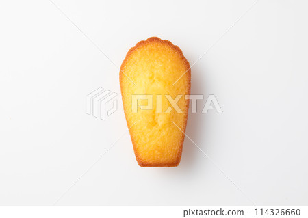 貝殼形瑪德琳蛋糕的俯視圖 114326660