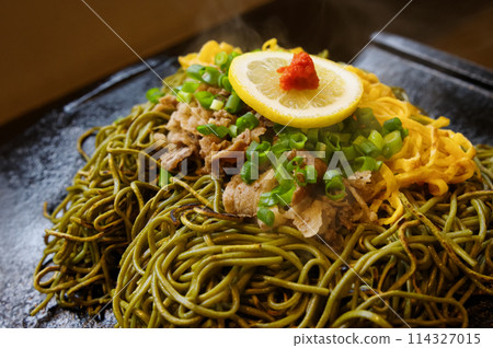 山口縣的鄉土美食“河原蕎麥麵” 114327015