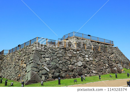 奈良縣大及郡山市，郡山城遺址，天守閣 114328374