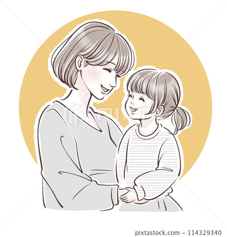 親子插畫素材 親子插畫素材 114329340