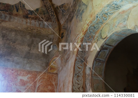 Hermitage of San Baudelio of Berlanga in Casillas de Berlanga village in Soria province of Castilla y Leon Autonomous Community of Spain 114330081