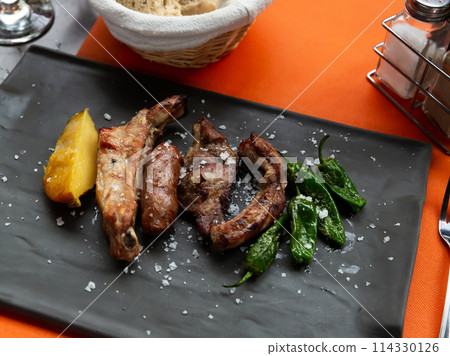 Grilled assorted meat Grilled assorted meat 114330126