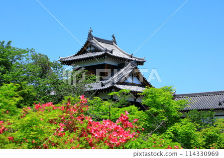 奈良縣大和郡山市、郡山城跡、大手櫓 114330969