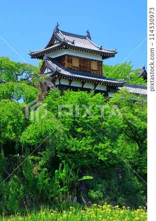 East Corner Tower, Koriyama Castle Ruins, Yamatokoriyama City, Nara Prefecture 114330973