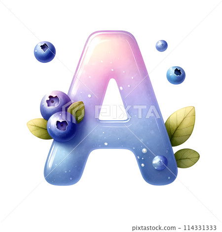 3D letter A 3D letter A 114331333