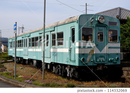 Kiha 30 preserved at the Kajiya Line Memorial Museum 114332069