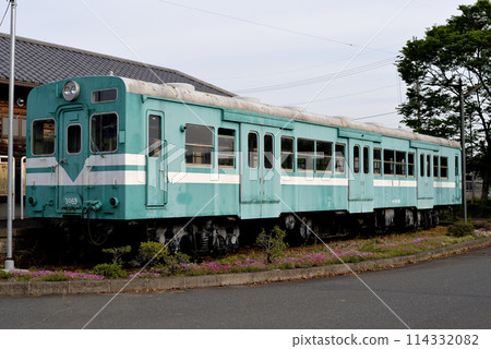 Kiha 30 preserved at the Kajiya Line Memorial Museum 114332082
