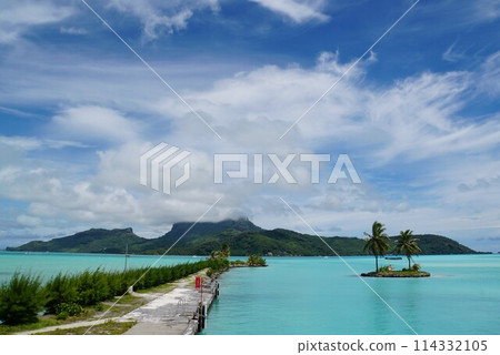 View from Bora Bora Airport, Bora Bora View from Bora Bora Airport, Bora Bora 114332105