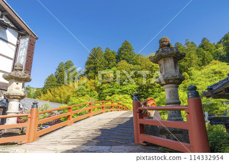 Nara, Muroji Temple, drum bridge over the Muro River 114332954