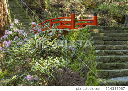 室名橋，室生寺奧之院的陡峭參道 114333067