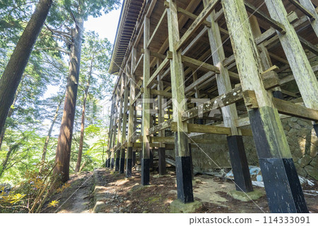 Muroji Temple: Okunoin Temple with fresh greenery - Hanging memorial tablet hall 114333091