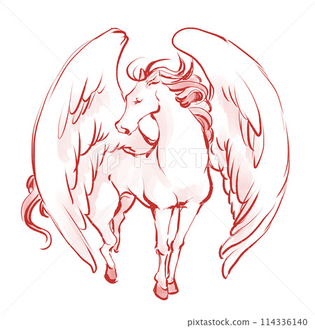 Illustration of Pegasus 114336140