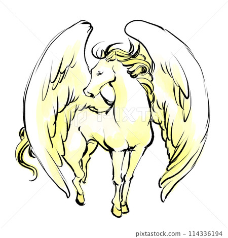Illustration of Pegasus 114336194