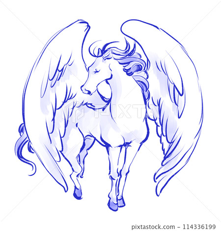 Illustration of Pegasus 114336199