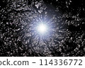 外太空扭曲圖像的背景材料（蟲洞/黑洞圖像） 114336772