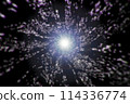 外太空扭曲圖像的背景材料（蟲洞/黑洞圖像） 114336774